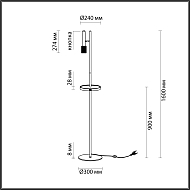 Торшер Odeon Light Mehari 4240/1F Image 3