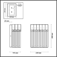 Настенный светильник Odeon Light Moria 4675/1W Image 3