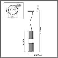 Подвесной светильник Odeon Light Viketa 4786/2 Image 2