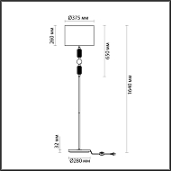 Торшер Odeon Light Candy 4861/1F Image 3