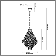 Подвесной светильник Odeon Light Talerti 4923/10A Image 2