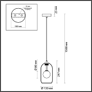 Подвесной светильник Odeon Light Lostar 4953/1 Image 2