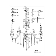 Подвесная люстра Osgona Ampollo 786242 Image 1