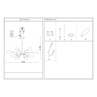 Подвесная люстра ST Luce Desima SL1174.303.12 Image 3