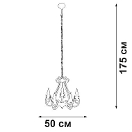 Подвесная люстра Vitaluce V1845-7/5 Image 1