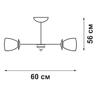 Подвесная люстра Vitaluce V3865/12PL Image 1