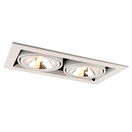 Встраиваемый светильник Arte Lamp Cardani Semplice A5949PL-2WH - купить онлайн в интернет-магазине Люстра-Тут (Санкт-Петербург) недорого