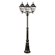 Садово-парковый светильник Arte Lamp Berlin A1017PA-3BN - купить онлайн в интернет-магазине Люстра-Тут (Санкт-Петербург) недорого