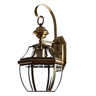 Уличный настенный светильник Arte Lamp Vitrage A7823AL-1AB - купить онлайн в интернет-магазине Люстра-Тут (Санкт-Петербург) недорого