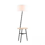 Торшер Arte Lamp Combo A9202PN-1BK - купить онлайн в интернет-магазине Люстра-Тут (Санкт-Петербург) недорого