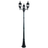 Садово-парковый светильник Arte Lamp Atlanta A1047PA-3BG - купить онлайн в интернет-магазине Люстра-Тут (Санкт-Петербург) недорого