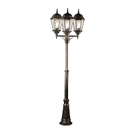 Садово-парковый светильник Arte Lamp Genova A1207PA-3BN - купить онлайн в интернет-магазине Люстра-Тут (Санкт-Петербург) недорого