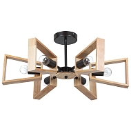 Потолочная люстра Arte Lamp Brussels A8030PL-6BK - купить онлайн в интернет-магазине Люстра-Тут (Санкт-Петербург) недорого