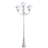 Садово-парковый светильник Arte Lamp Monaco A1497PA-4WG - купить онлайн в интернет-магазине Люстра-Тут (Санкт-Петербург) недорого