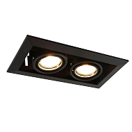 Встраиваемый светильник Arte Lamp Cardani Piccolo A5941PL-2BK - купить онлайн в интернет-магазине Люстра-Тут (Санкт-Петербург) недорого