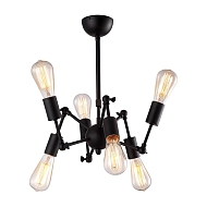 Подвесная люстра Arte Lamp A9190LM-6BK Image 0