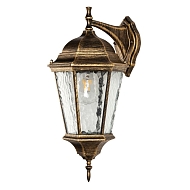 Уличный настенный светильник Arte Lamp Genova A1204AL-1BN - купить онлайн в интернет-магазине Люстра-Тут (Санкт-Петербург) недорого
