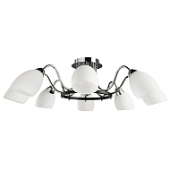 Потолочная люстра Arte Lamp Florentino A7144PL-8BK - купить онлайн в интернет-магазине Люстра-Тут (Санкт-Петербург) недорого