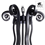 Подвесная люстра Arte Lamp Scroll A7915LM-6BK Image 1