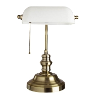 Настольная лампа Arte Lamp Banker A2493LT-1AB - купить онлайн в интернет-магазине Люстра-Тут (Санкт-Петербург) недорого