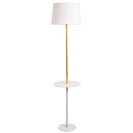 Торшер Arte Lamp Connor A2102PN-1WH - купить онлайн в интернет-магазине Люстра-Тут (Санкт-Петербург) недорого