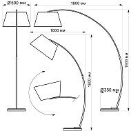 Торшер Citilux Арчи CL807010 Image 1