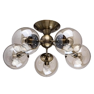 Потолочная люстра De Markt City Оливия 7 306013405 - купить онлайн в интернет-магазине Люстра-Тут (Санкт-Петербург) недорого