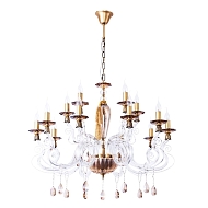 Подвесная люстра Divinare Ambra 5127/21 LM-15 - купить онлайн в интернет-магазине Люстра-Тут (Санкт-Петербург) недорого