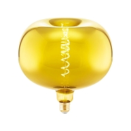 Лампа светодиодная Eglo E27 4W 1900K золото 11894 - купить онлайн в интернет-магазине Люстра-Тут (Санкт-Петербург) недорого