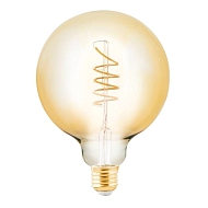 Лампа светодиодная Eglo E27 4W 2000K янтарная 11878 - купить онлайн в интернет-магазине Люстра-Тут (Санкт-Петербург) недорого