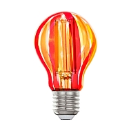 Лампа светодиодная Eglo E27 6,5W 1800K красная 12568 - купить онлайн в интернет-магазине Люстра-Тут (Санкт-Петербург) недорого
