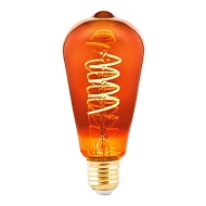 Лампа светодиодная Eglo E27 4W 2000K медная 11885 - купить онлайн в интернет-магазине Люстра-Тут (Санкт-Петербург) недорого