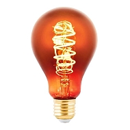 Лампа светодиодная Eglo E27 4W 2000K медная 11881 - купить онлайн в интернет-магазине Люстра-Тут (Санкт-Петербург) недорого