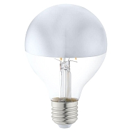 Лампа светодиодная Eglo E27 6W 2700К матовая 11613 - купить онлайн в интернет-магазине Люстра-Тут (Санкт-Петербург) недорого