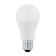 Лампа светодиодная Eglo E27 12W 3000K матовая 11478 - купить онлайн в интернет-магазине Люстра-Тут (Санкт-Петербург) недорого
