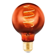 Лампа светодиодная Eglo E27 4W 2000K медная 11882 - купить онлайн в интернет-магазине Люстра-Тут (Санкт-Петербург) недорого