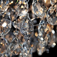 Подвесная люстра Eurosvet 10080/6 хром/прозрачный хрусталь Strotskis Image 2