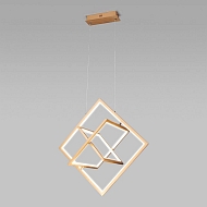 Подвесной светодиодный светильник Eurosvet Maya 90224/3 матовое золото - купить онлайн в интернет-магазине Люстра-Тут (Санкт-Петербург) недорого