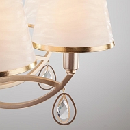 Подвесная люстра Eurosvet 60091/8 перламутровое золото Image 1