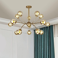 Подвесная люстра Eurosvet Astro 30180 матовое золото Image 3