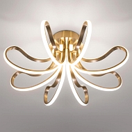 Потолочный светодиодный светильник Eurosvet 90079/8 сатин-никель Image 1