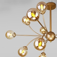 Подвесная люстра Eurosvet Astro 30180 матовое золото Image 2