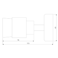 Светодиодный спот Eurosvet Plat 20125/1 черный Image 1