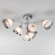 Потолочная люстра Eurosvet Paola 30126/6 хром - купить онлайн в интернет-магазине Люстра-Тут (Санкт-Петербург) недорого