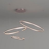 Подвесной светодиодный светильник Eurosvet Smart Gap 90280/3 сатин-никель Image 2