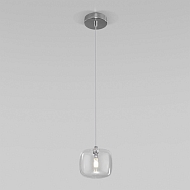 Подвесной светильник Eurosvet Jar 50128/1 хром - купить онлайн в интернет-магазине Люстра-Тут (Санкт-Петербург) недорого