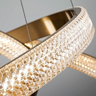 Подвесной светодиодный светильник Eurosvet Smart Posh 90276/3 медный Image 3