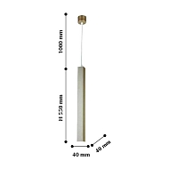Подвесной светодиодный светильник Favourite Somnium 2244-1P Image 2