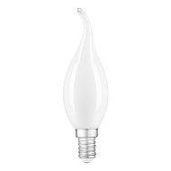 Лампа светодиодная филаментная диммируемая Gauss E14 9W 4100К матовая 104201209-D - купить онлайн в интернет-магазине Люстра-Тут (Санкт-Петербург) недорого