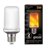 Лампа светодиодная Gauss E27 5W 1500K матовая 157402105 - купить онлайн в интернет-магазине Люстра-Тут (Санкт-Петербург) недорого